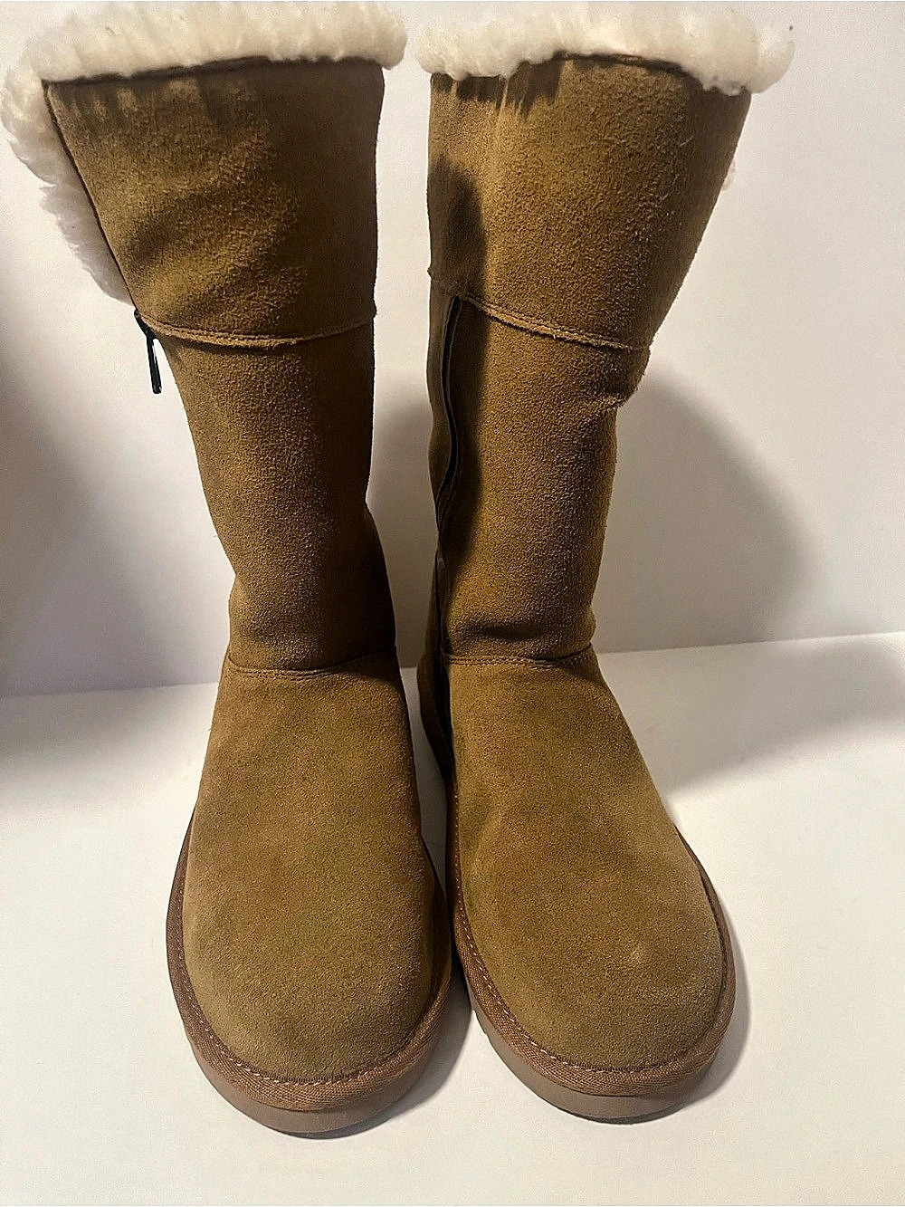 Koolaburra by UGG Koola Short Suede Winter Boots in Brown US 8
